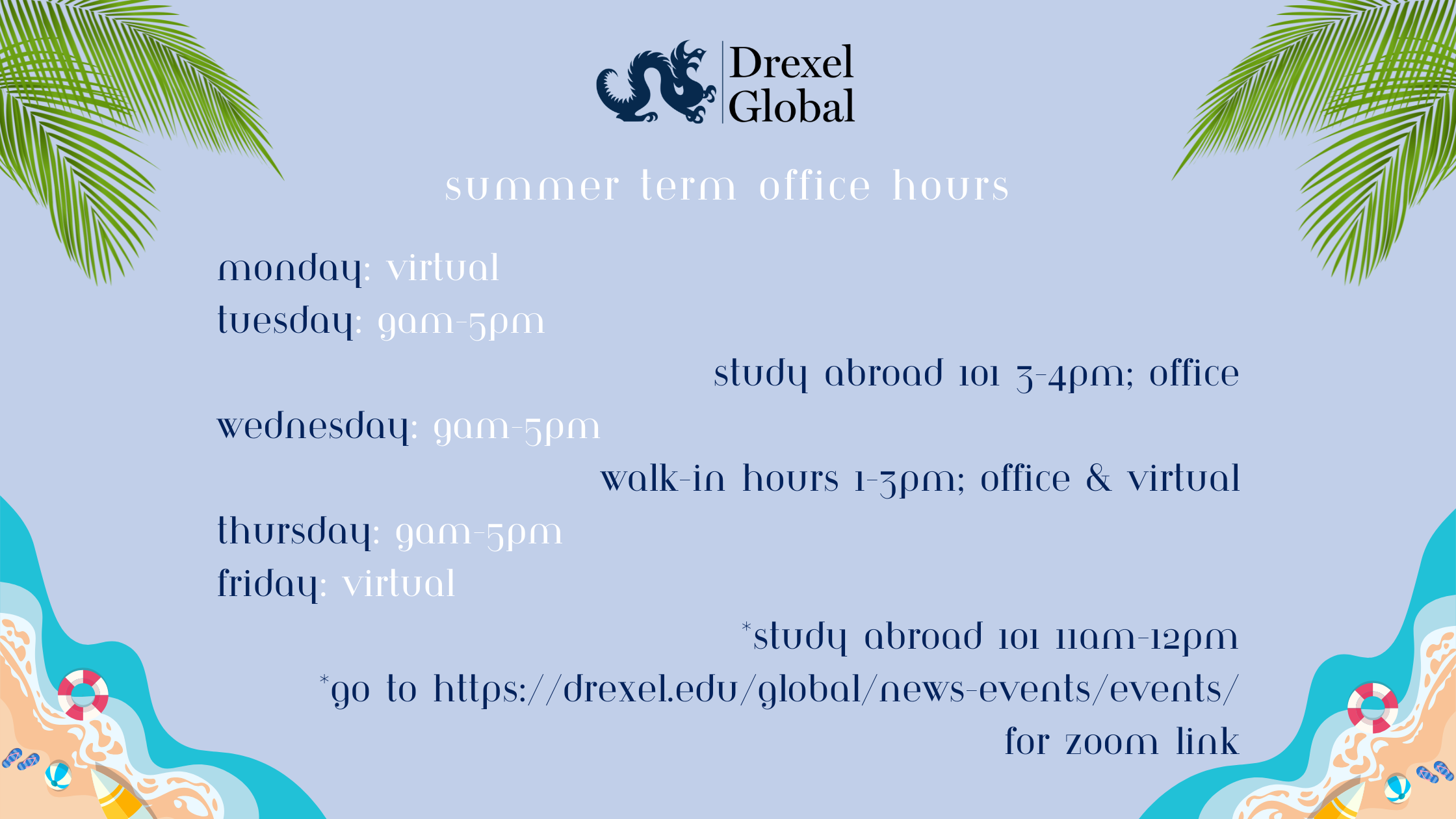 Summer 2026 Office Hours